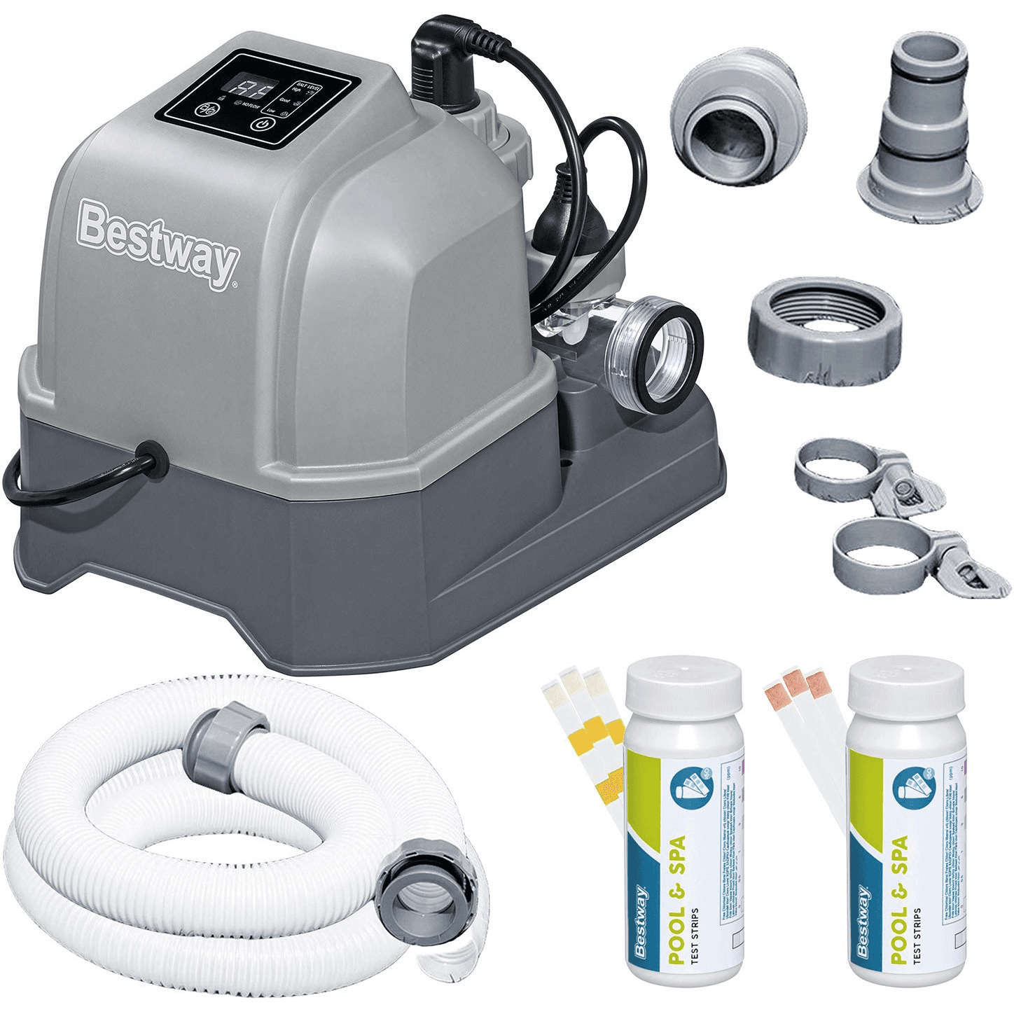 Bestway Generátor chlóru 6g/h 58678 + Testery na soľ/vzduch