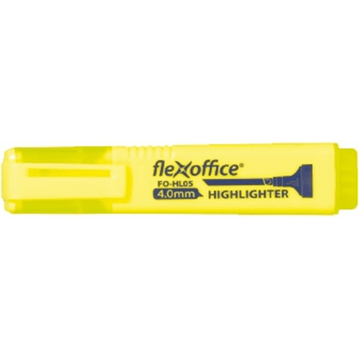 Flex Office široký zvýrazňovač ŽLTÁ 1 ks