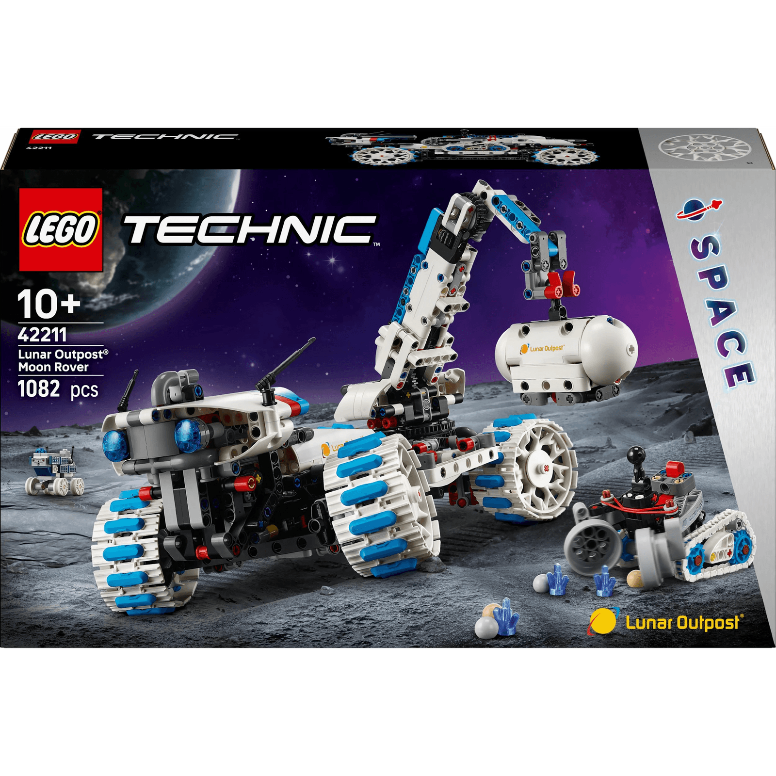 LEGO Technic 42211 Vesmírny lunárny rover Lunar Outpost