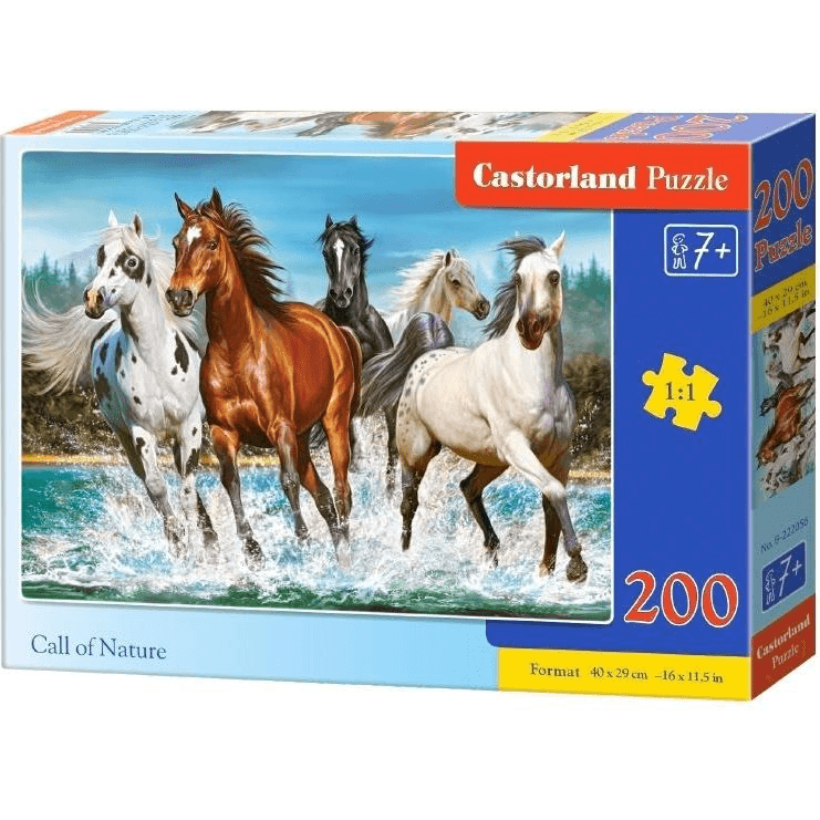 Castorland B-222056 puzzle 200 kusov Zvieratá