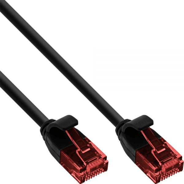 InLine 71233S sieťový kábel Čierna 0,3 m Cat6 U/UTP (UTP)