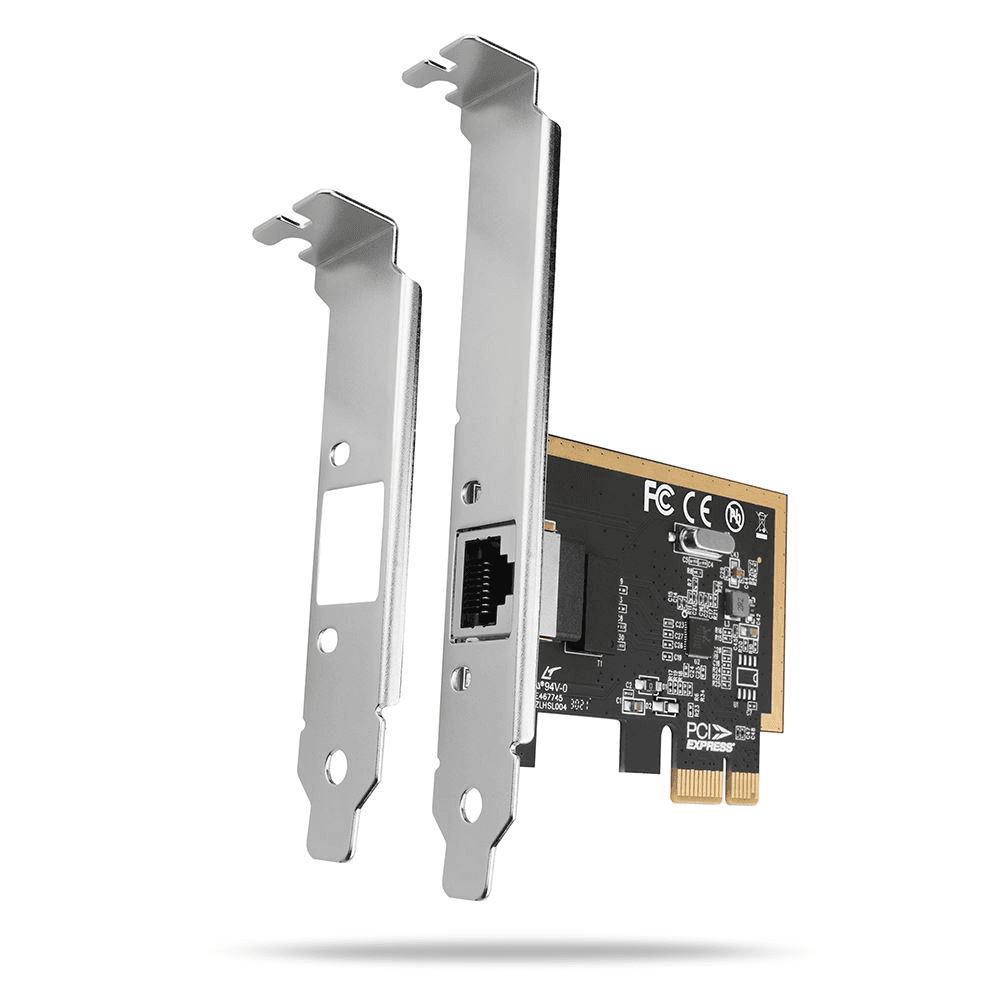 Axagon PCEE-GRF sieťová karta LAN PCI-Ex low prof