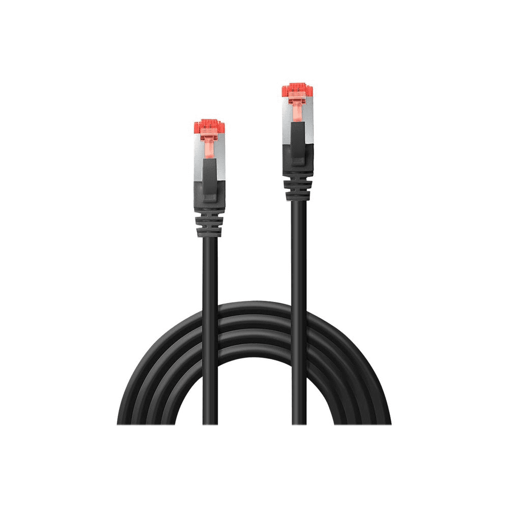 Lindy Rj45/Rj45 Cat6 1m sieťový kábel Čierna S/FTP (S-STP)