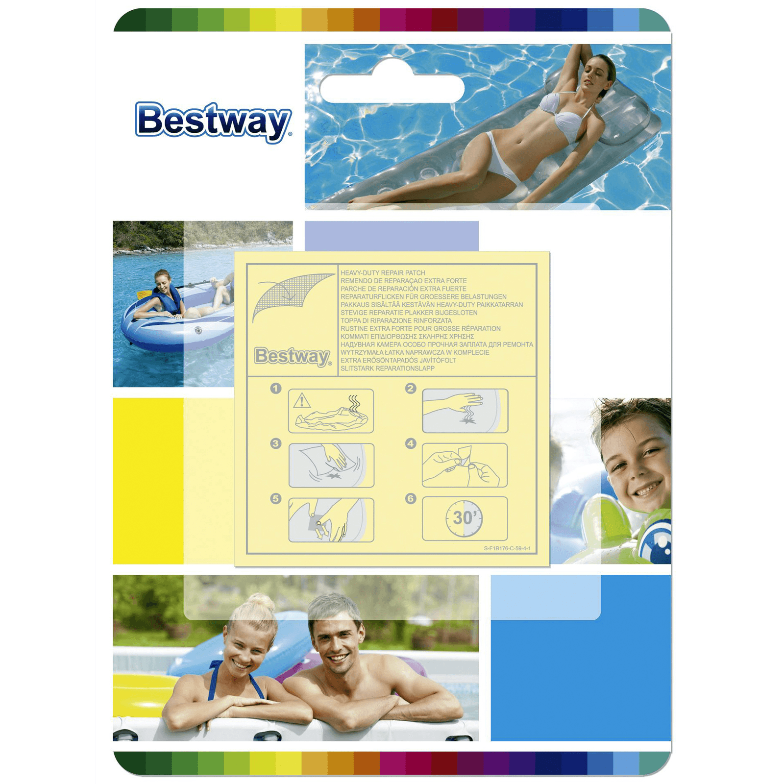 Bestway 62068 nafukovacia opravárenská sada