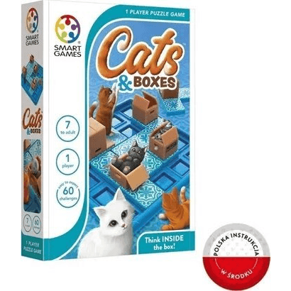 SmartGames Cats & Boxes Tajná škatuľka