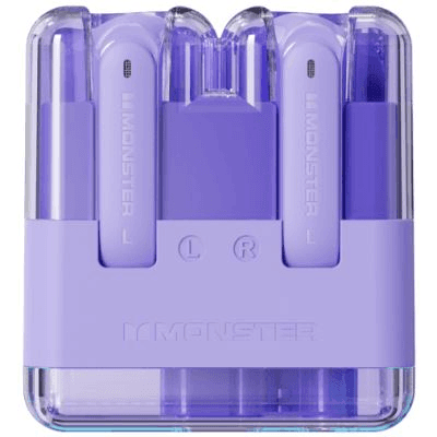 Bezdrôtové slúchadlá Monster XKT12 TWS fialové