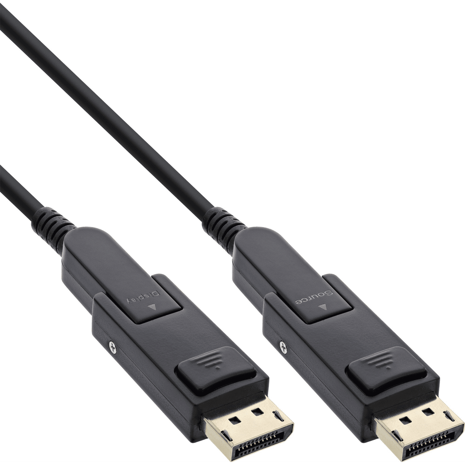 InLine 17220O DisplayPort kábel 20 m Mini DisplayPort / DisplayPort Čierna