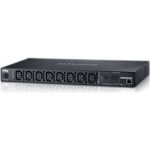 ATEN PE6208G napäťová distribučná jednotka (PDU) 8 AC zásuvky/AC zásuviek 1U Čierna