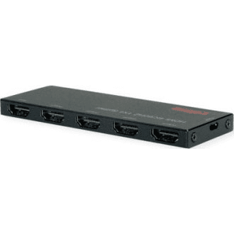 ROLINE HDMI Rozbočovač, 4 porty, kompaktný, 4K@60Hz
