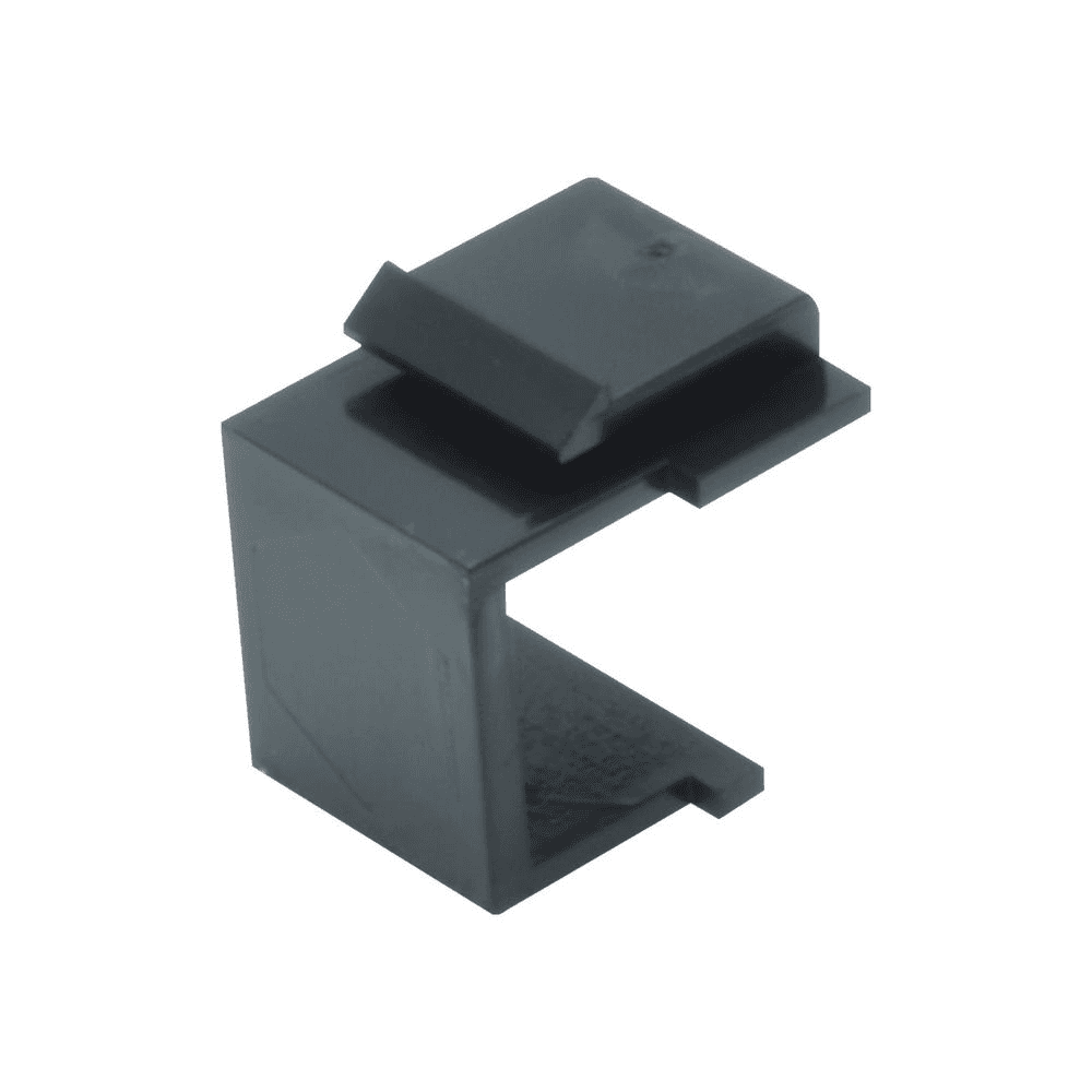 Záslepka portu Keystone Digitus, čierna