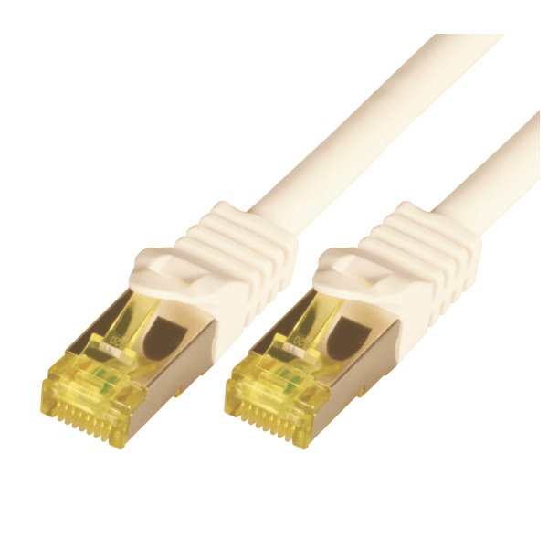 M-Cab 1m CAT7 S-FTP sieťový kábel S/FTP (S-STP) Biela