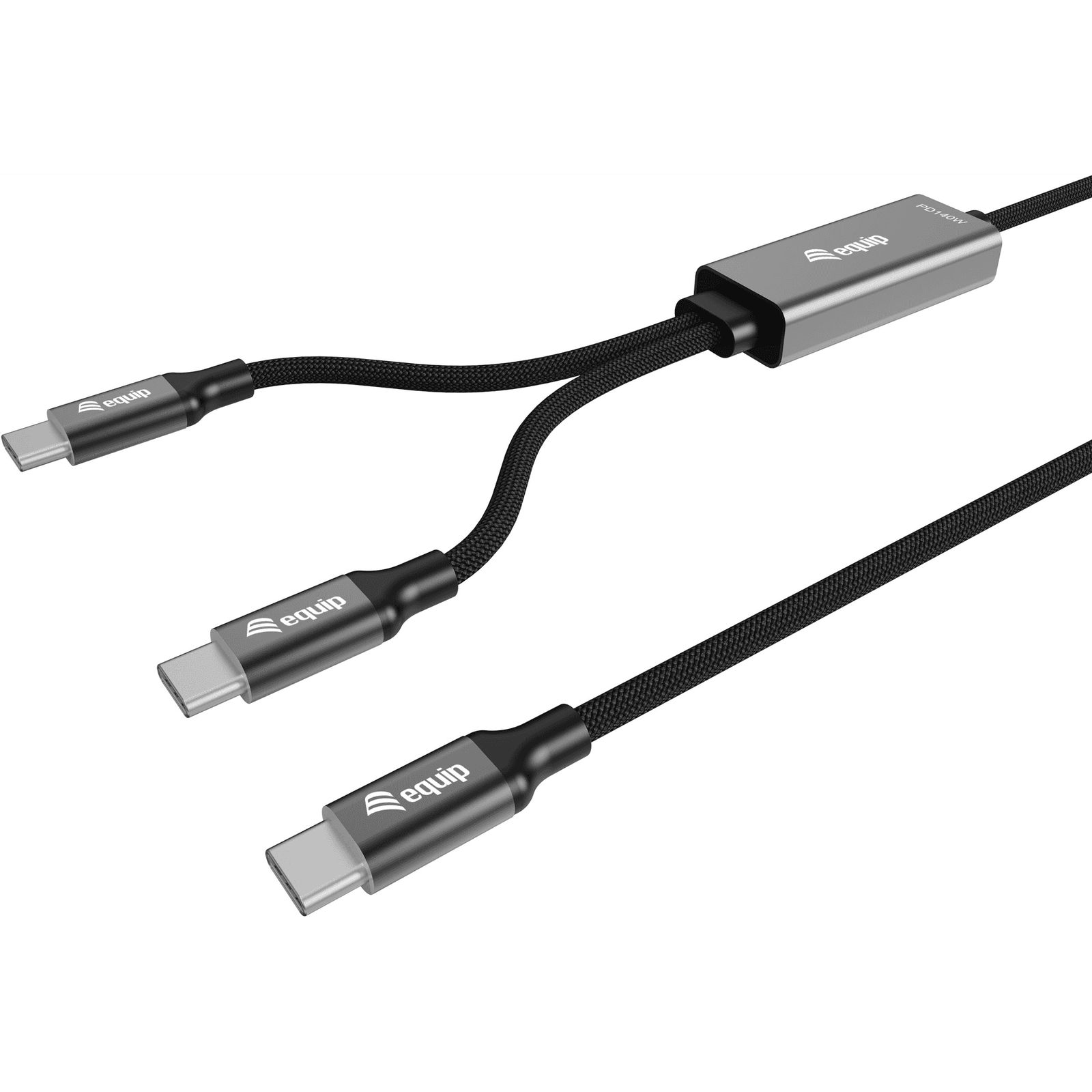 Equip 128895 USB kábel USB 2.0 1,5 m USB C 2 x USB C Čierna