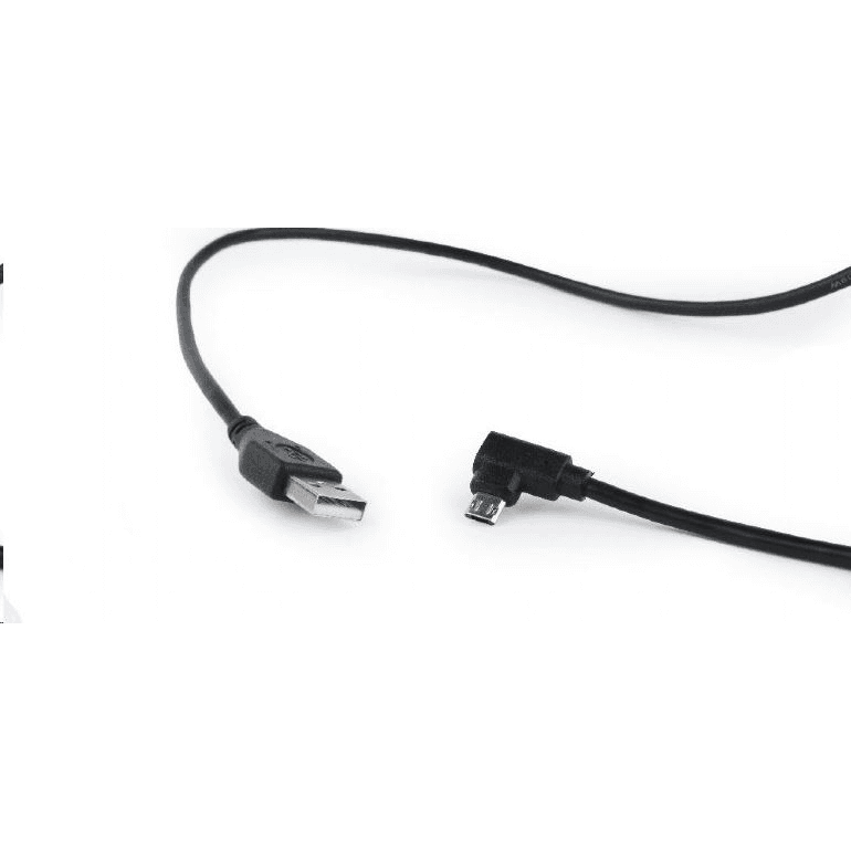 Kábel Gembird CCB-USB2-AMmDM90-6 čierny 1,8 m