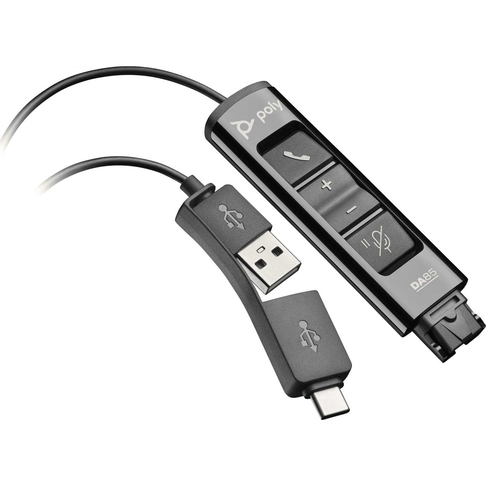 POLY USB-A to USB-C Cable (1500mm) USB adaptér