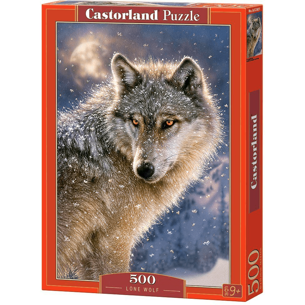 Castorland Lone wolf 500 pcs Puzzle 500 kusov Fauna