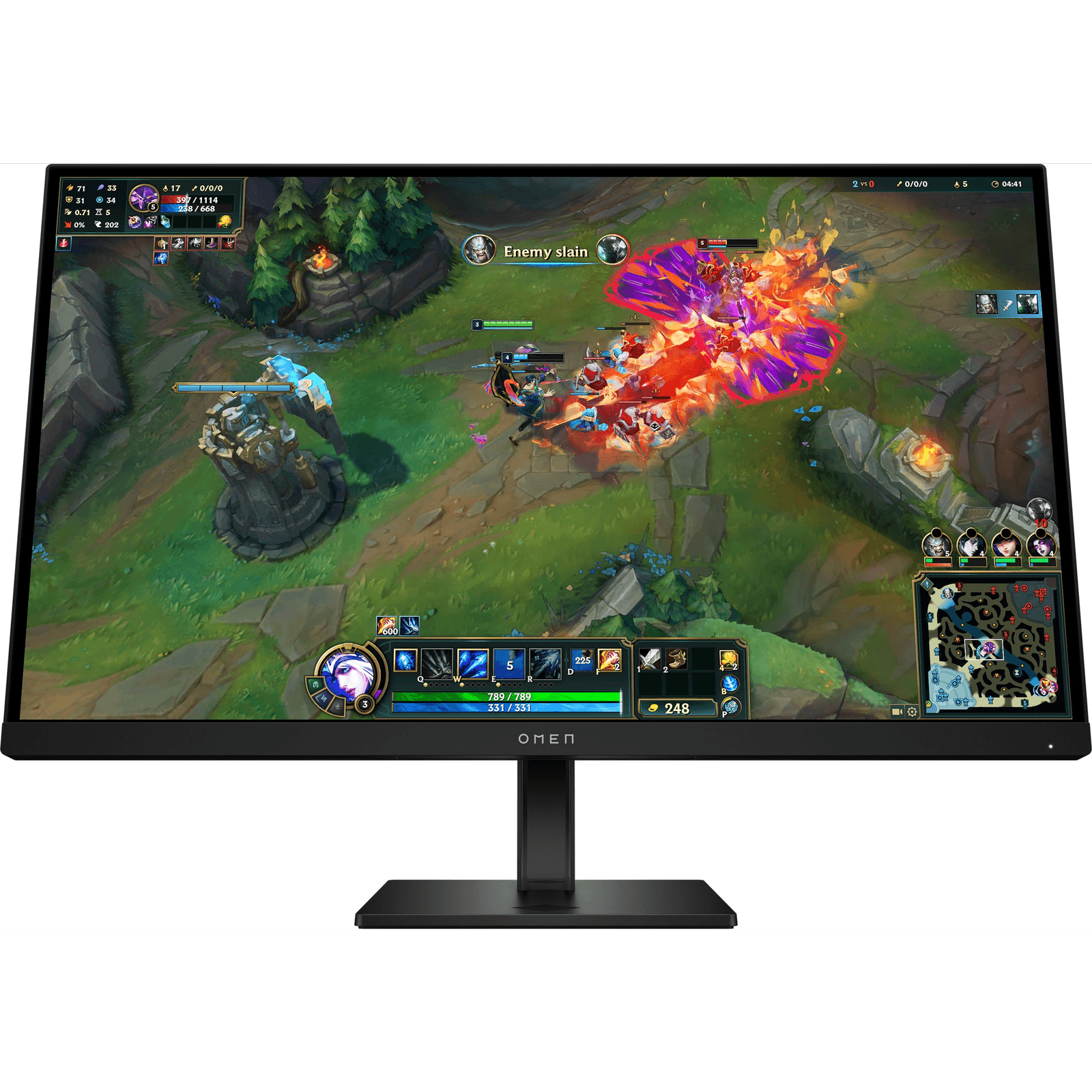 HP OMEN 27 inch QHD 180Hz Gaming Monitor - 27q G2 LCD monitor 68,6 cm (27") 2560 x 1440 px Quad HD Čierna