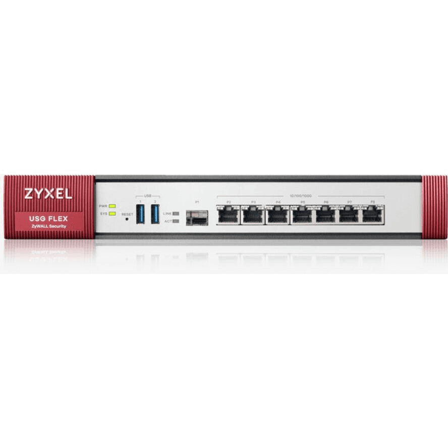 Zyxel USG Flex 500 hardvérový firewall 1U 2300 Mbit/s