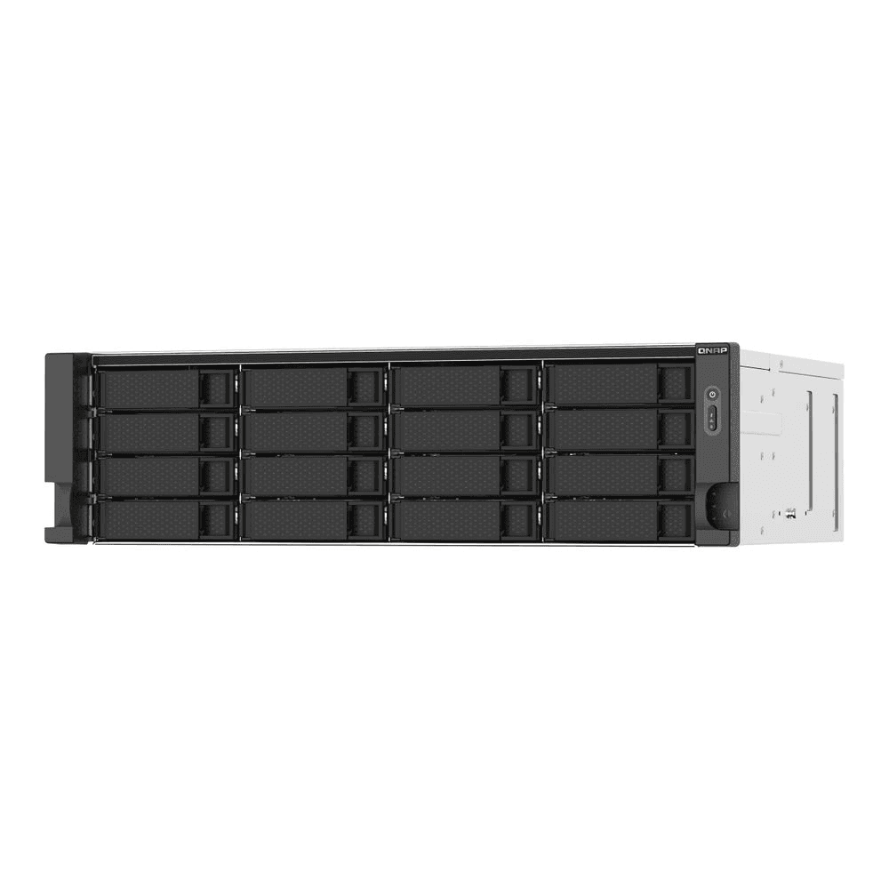 QNAP TS-1673AU-RP-16G úložný server NAS Rack (3U) Ethernet / LAN pripojenie Čierna, Šedá V1500B