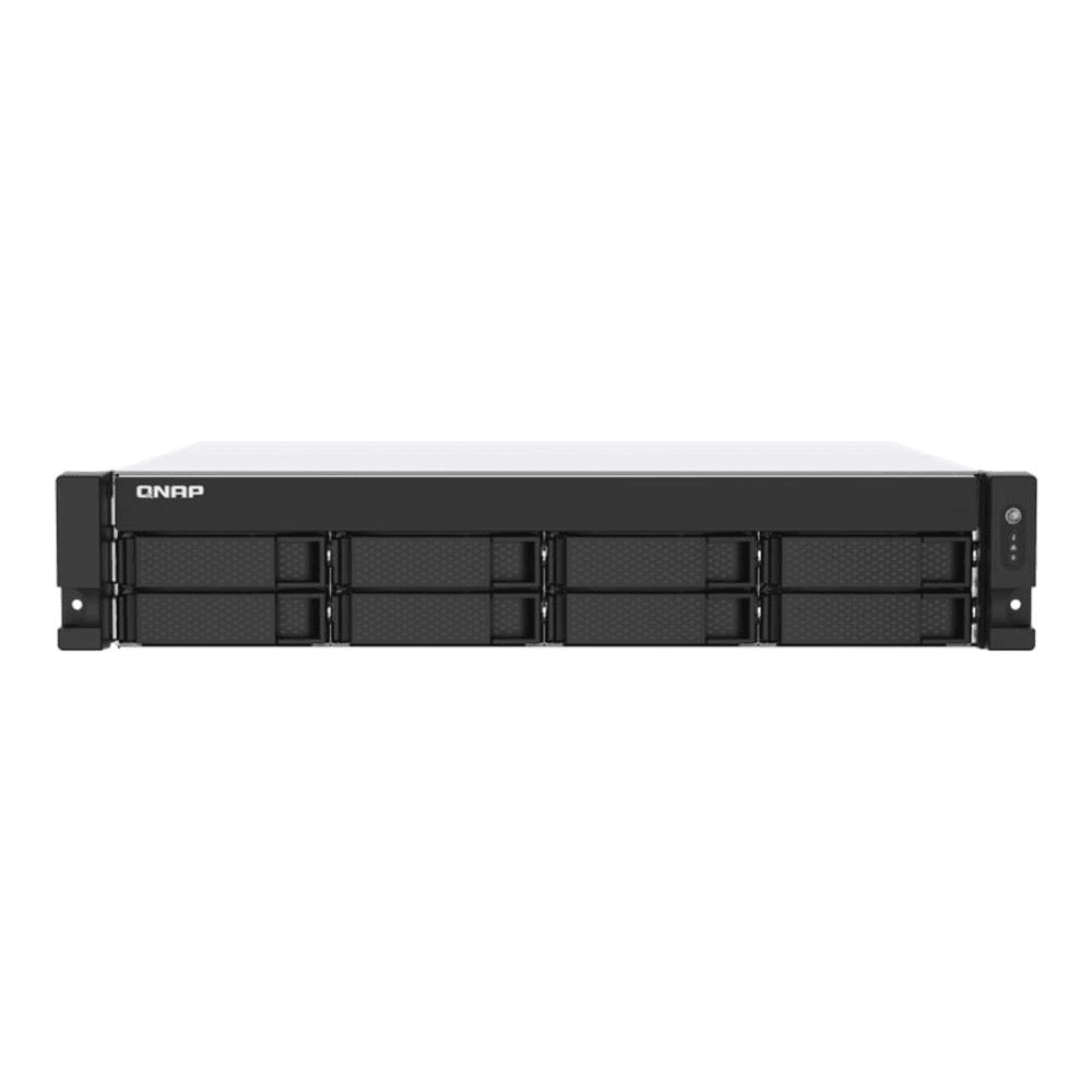 QNAP TS-873AeU-RP NAS Rack (2U) Ethernet / LAN pripojenie Čierna V1500B