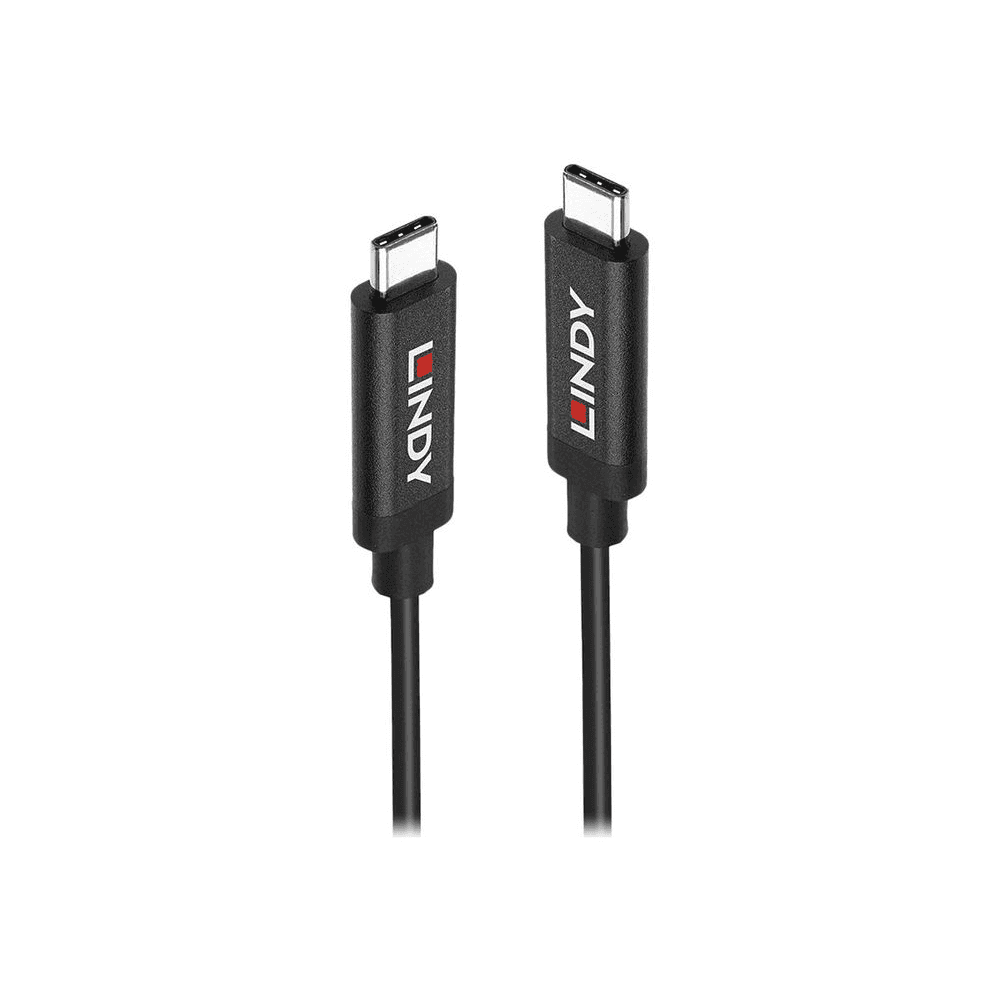 Lindy 43308 USB kábel 5 m USB 3.2 Gen 2 (3.1 Gen 2) USB C Čierna