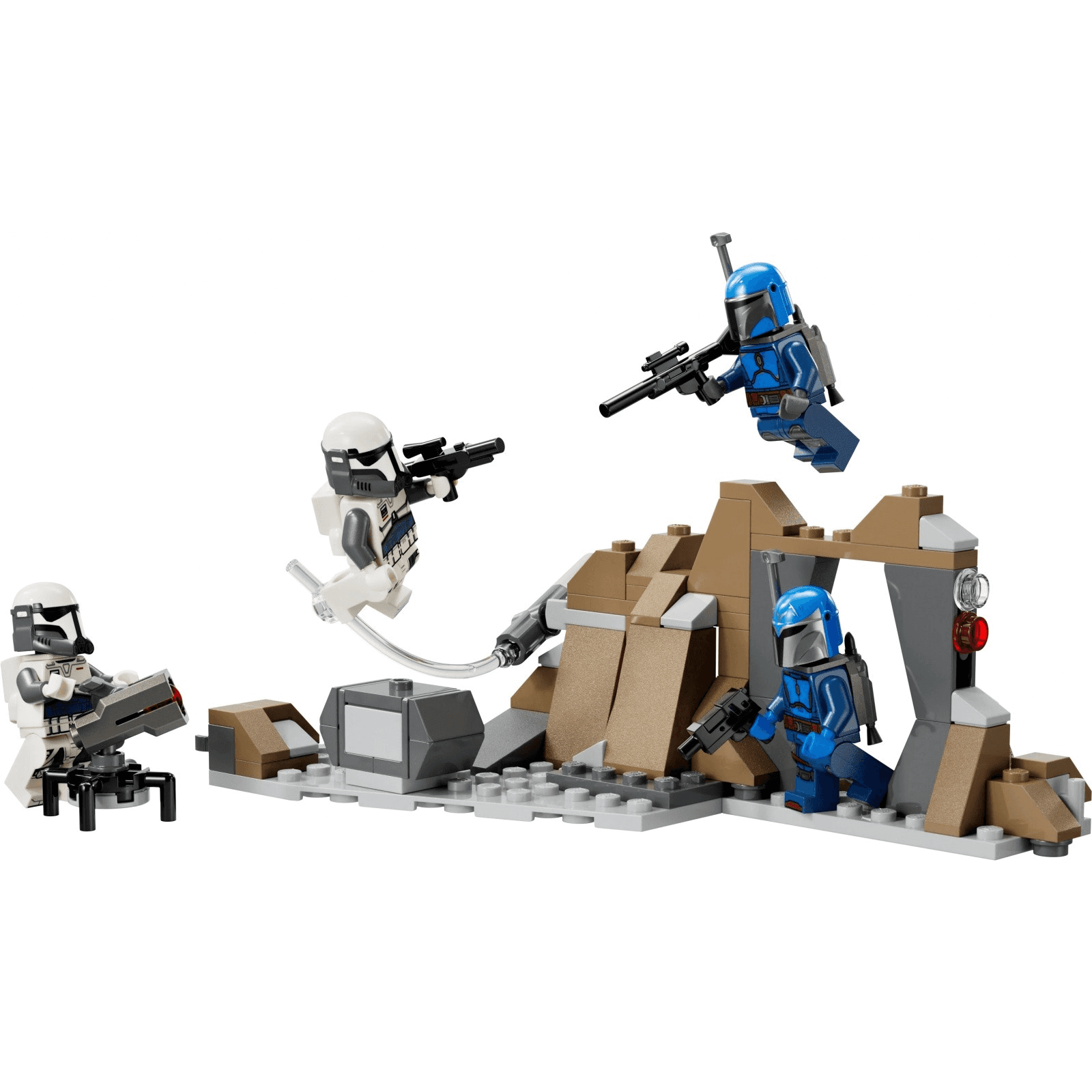 LEGO Star Wars 75373 Bojový balík Mandalorian Ambush 75373 Star Wars