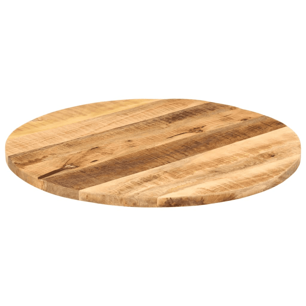 STOLOVÁ DOSKA Ø 70X1,5CM OKRÚHLE SUROVÉ MASÍVNE MANGOVNÍKOVÉ DREVO