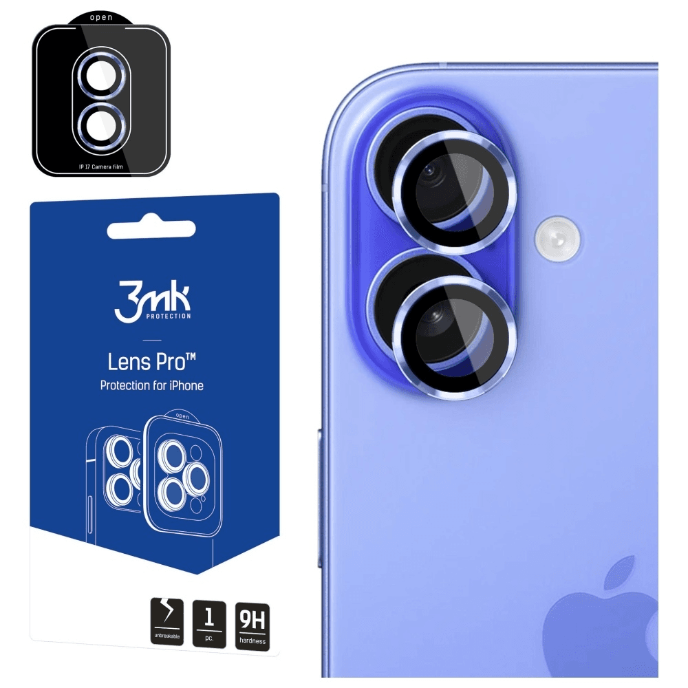 APPLE IPHONE 17 - 3MK OCHRANA OBJEKTÍVU PRO LIGHT BLUE