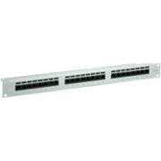 Patch panel kat. 6 (trieda E) 1924Pnelienený sivý