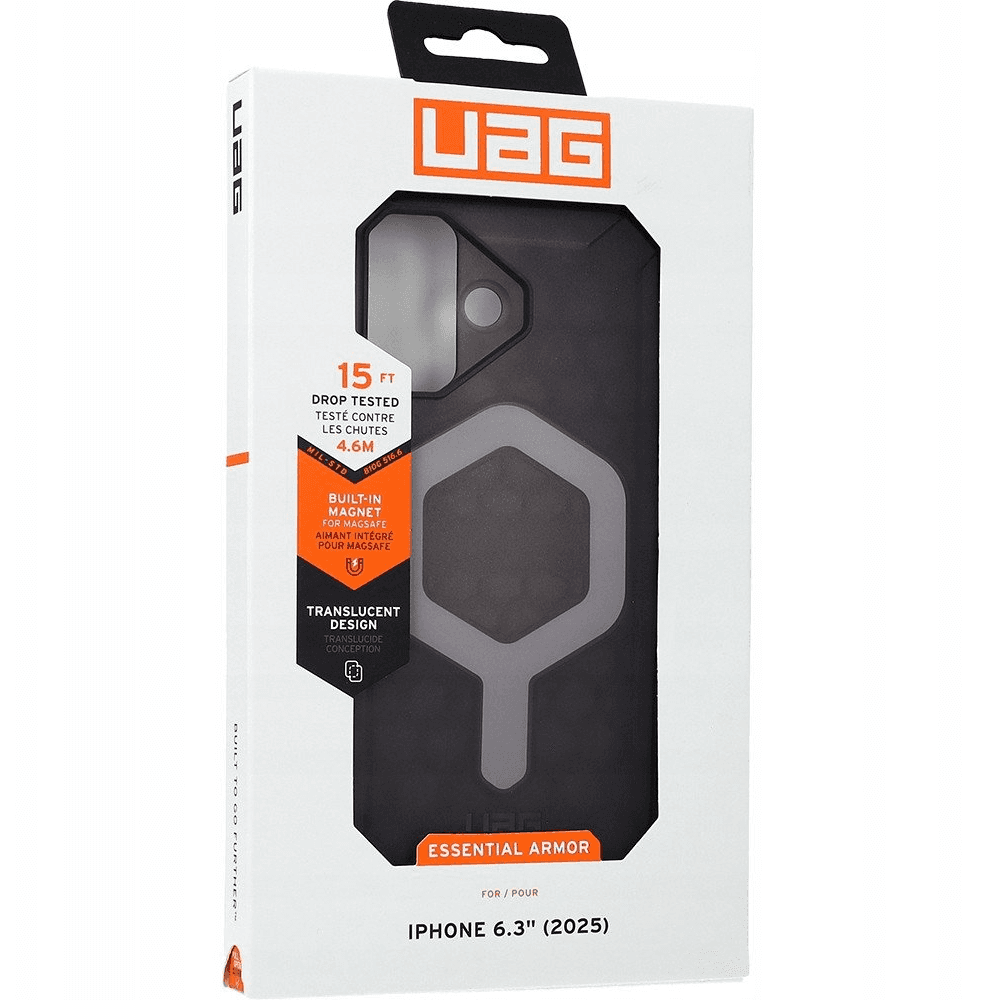 Kryt Urban Armor Gear pre Apple iPhone 17 sivý