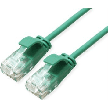 Patchcord Cat.6a Roline 0,5 m zelený