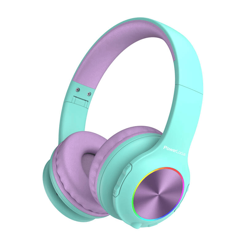 POWERLOCUS PLED BEZDRÔTOVÉ SLÚCHADLÁ PRE DETI NA UŠI BLUETOOTH 30h
