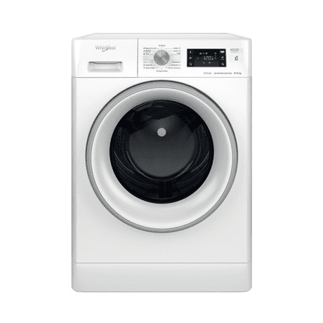 Whirlpool FFWDB 964489 SV EE kombinovaná práčka a sušička Voľne stojaci Predné plnenie Biela