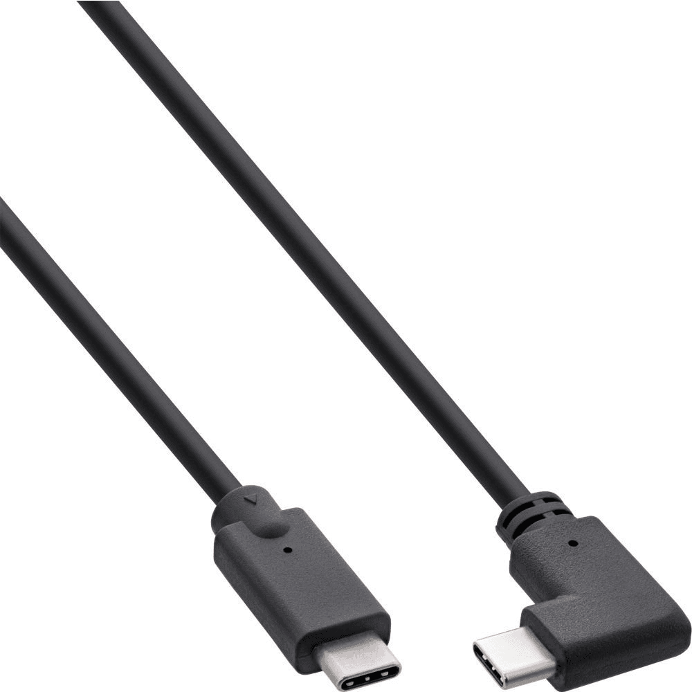InLine 35707W USB kábel USB 3.2 Gen 2 (3.1 Gen 2) 0,3 m USB C Čierna