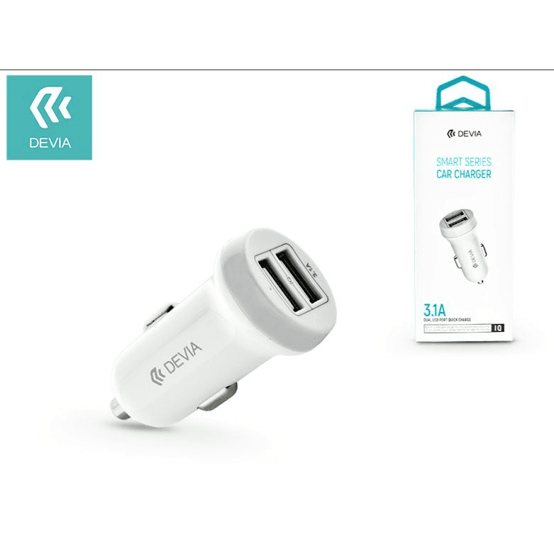 Nabíjačka do auta USB Devia 3100 mA