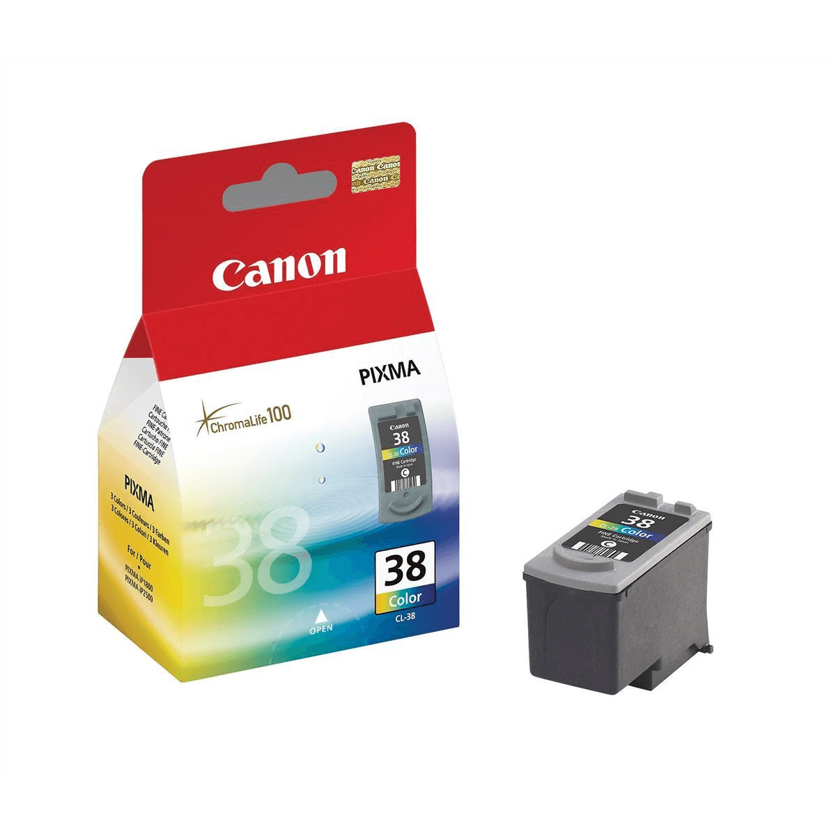 Canon 2146B001 atramentová náplň 1 kusov Originál Azúrová, Purpurová, Žltá