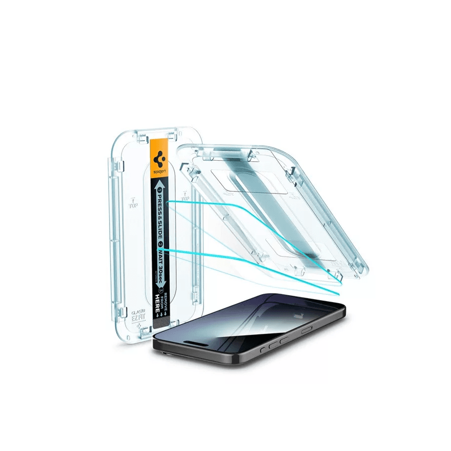 Tvrdené sklo Spigen pre Apple iPhone 15 Pro Max 2 ks