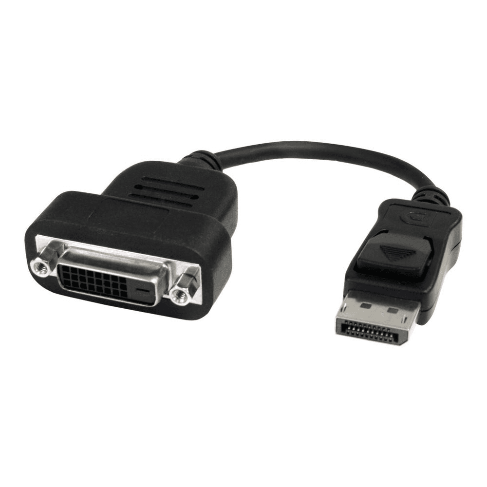 StarTech.com DP2DVIS adaptér na video kábel 0,2 m DisplayPort DVI-D Čierna