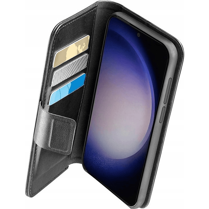 Cellularline BOOKAG2GALS24PLK puzdro na mobilný telefón 17 cm (6.7") Folio Čierna