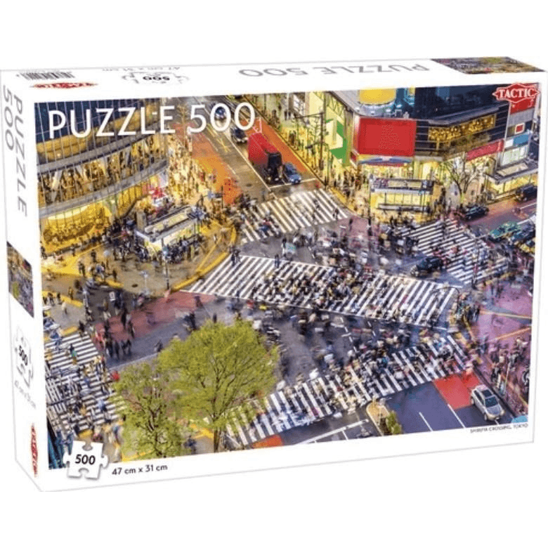Tactic Shibuya Crossing, Tokyo 500 pcs Puzzle 500 kusov Mesto