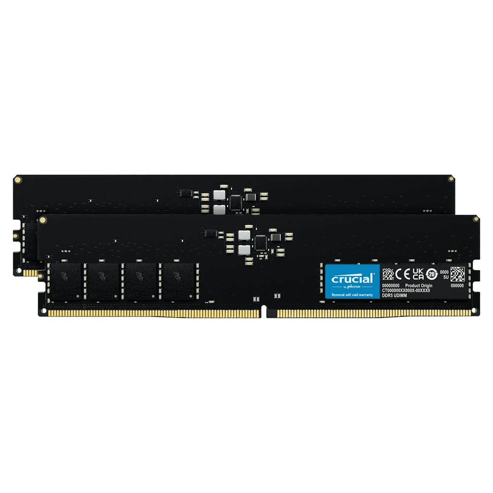 Pamäť Crucial DDR5, 32 GB, 4800MHz, CL40 (CT2K16G48C40U5)