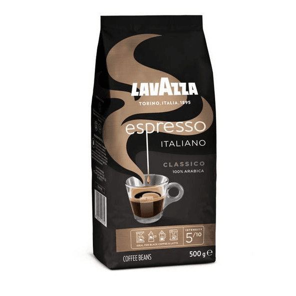 Zrnková káva Arabica Lavazza Caffe Espresso Italiano Classico 500 g