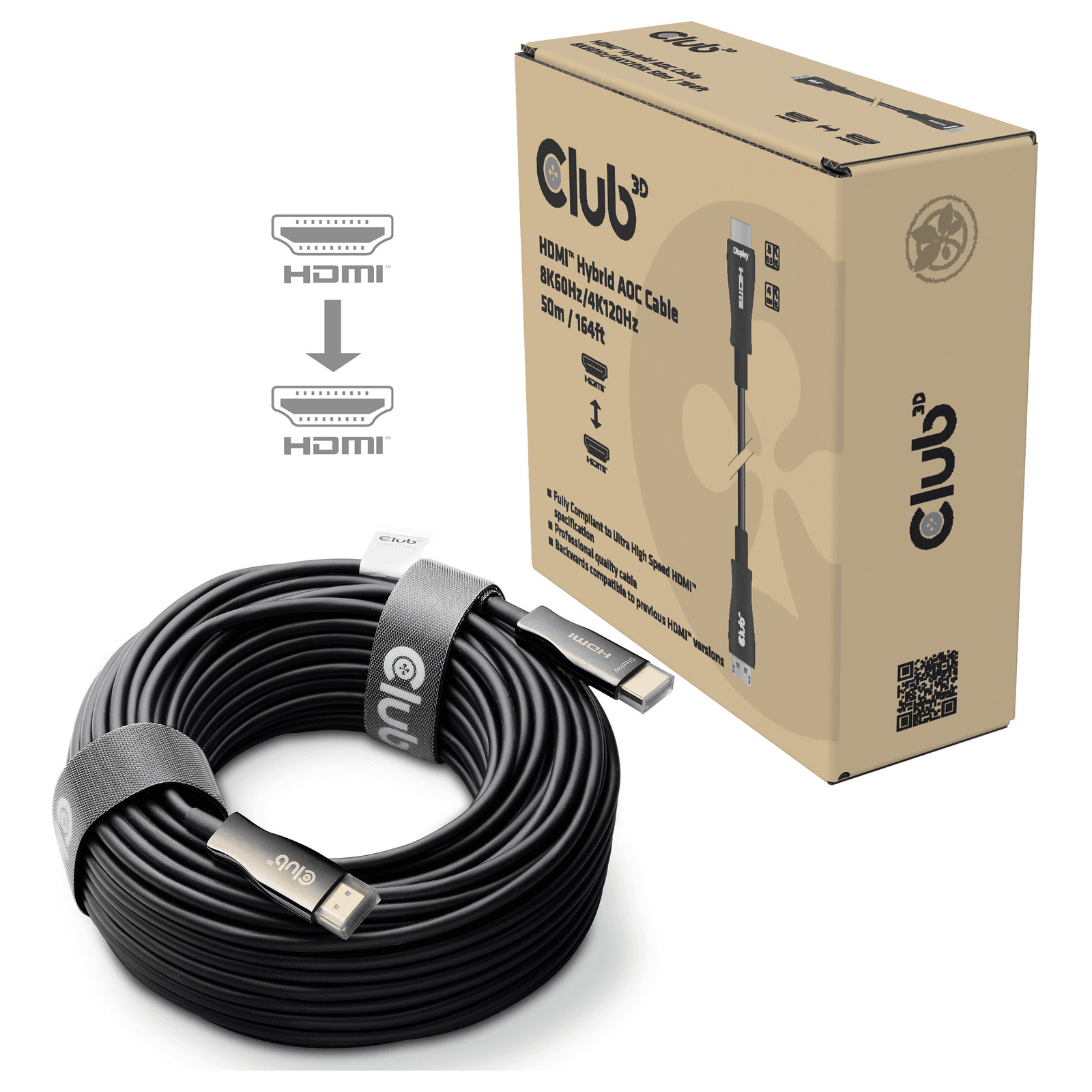CLUB3D CAC-1393 HDMI kábel 50 m Typ HDMI (štandard)