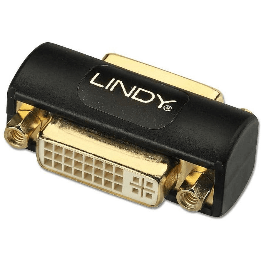 Lindy 41233 káblová redukcia DVI Čierna