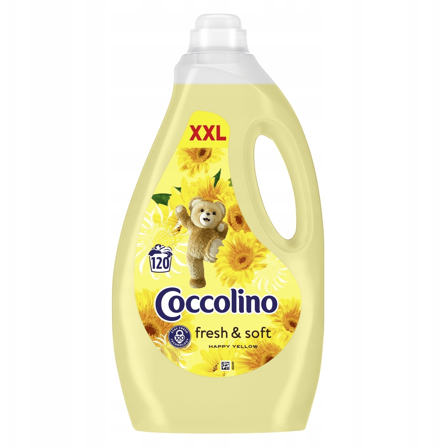 Coccolino Fresh&Soft Aviváž Happy Yellow 3l 120 praní