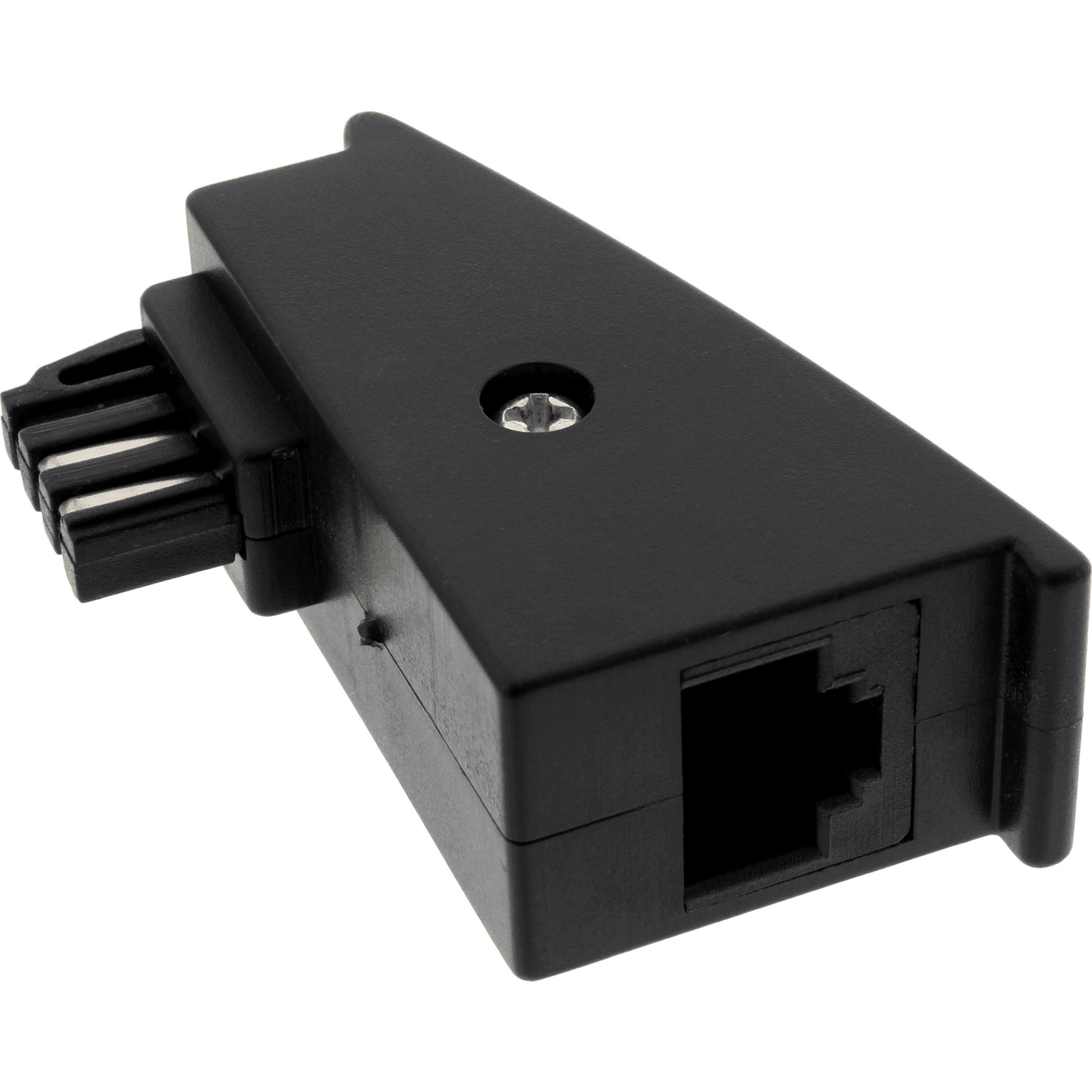 InLine 69948F káblová redukcia RJ45 female RJ45 Čierna