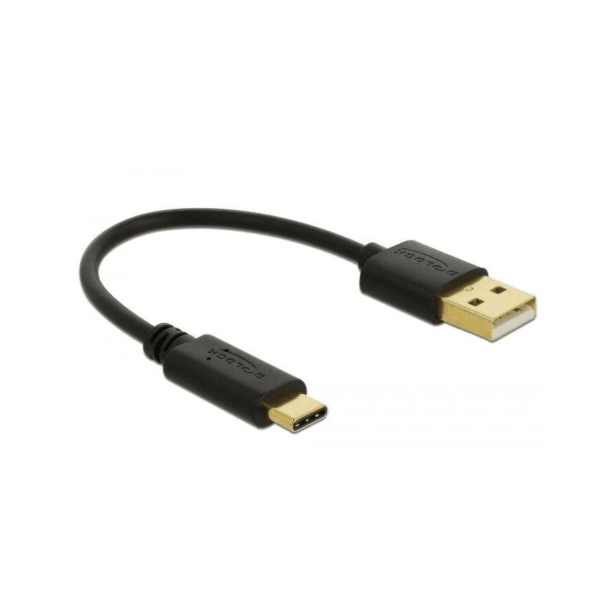 DeLOCK 85354 kábel USB 0,15 m USB A USB C čierny