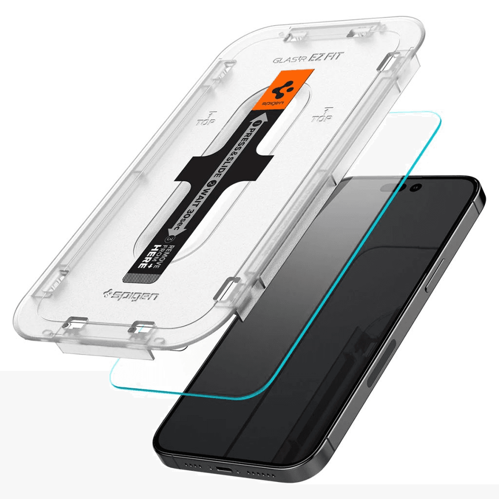 Tvrdené sklo Spigen pre Apple iPhone 14 Pro Max 2 ks + Aplikátor