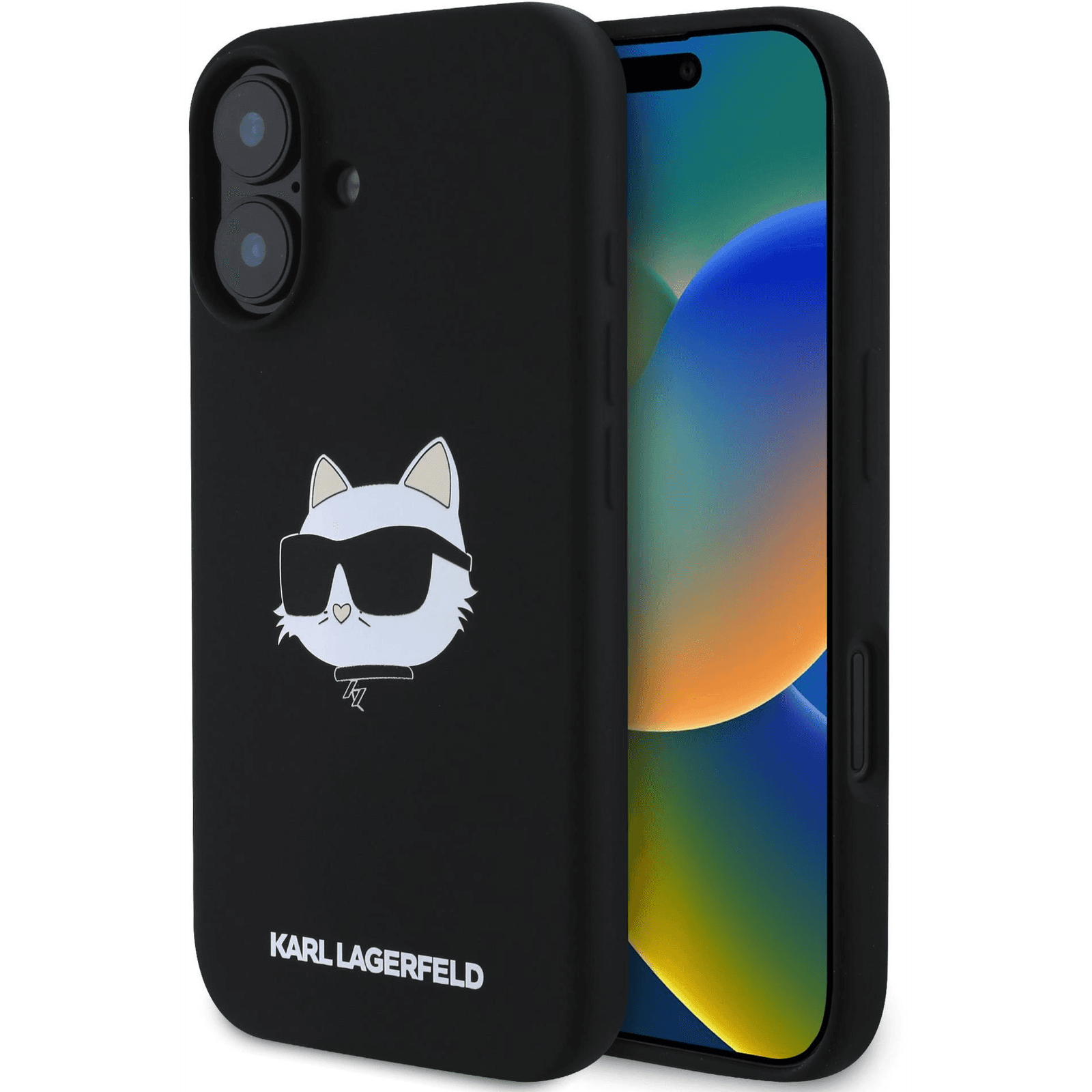 Zadný Kryt Karl Lagerfeld pre Apple Iphone 16 čierny