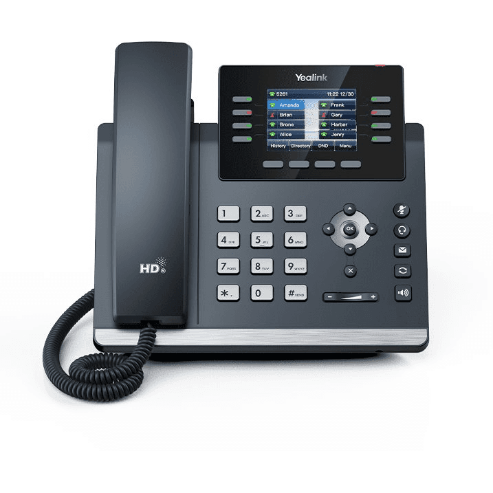 Yealink SIP-T44U IP telefón Šedá 8 riadky LCD Wi-Fi