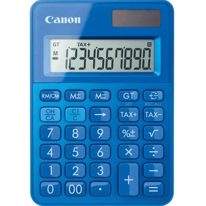 Canon LS-100K kalkulačka Desktop Jednoduchá kalkulačka Modrá